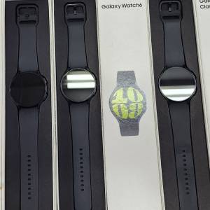Samsung Galaxy Watch6 44mm(黑色) 港版清倉陳列藍牙智能手錶(錶身有花損)