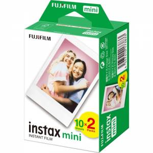 FUJIFILM INSTAX MINI 富士即影即有菲林相紙 (白邊框孖裝)