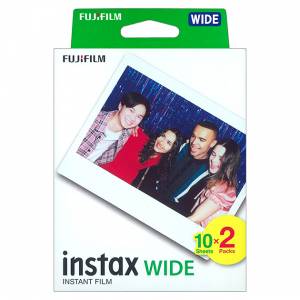 FUJIFILM INSTAX WIDE 富士即影即有寬幅菲林相紙 (白邊框孖裝)