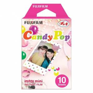 FUJIFILM INSTAX MINI (CANDY POP) 富士即影即有菲林相紙 (彩色圓波點)