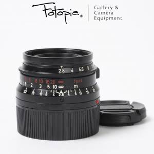 || Leica Summaron-M 35mm F2.8 - Kanto Repaint (semi-gloss black paint finish) ||