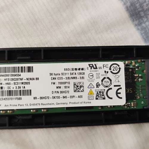 SK Hynix 128G M2 SSD