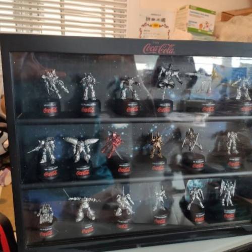 可口可樂高達連展示盒