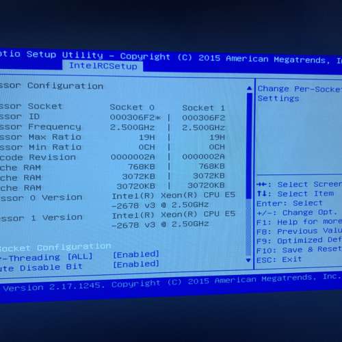 QUANTA伺服器 e5-2678v3 x2, 32G DDR4, 無harddisk, raid LSI MegaRaid 有幾部