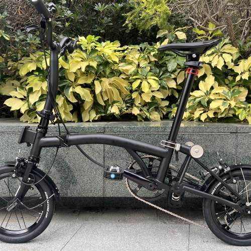 最新版本 MINT BOB 3  14吋 3速鉻鉬鋼車架 小布式折叠車 送前後蛙燈叮叮