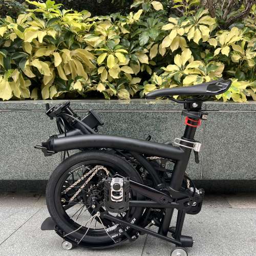 最新版本 MINT BOB 3  14吋 3速鉻鉬鋼車架 小布式折叠車 送前後蛙燈叮叮