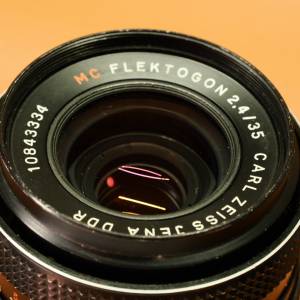 Carl Zeiss 35mm F2.4 Jena Flektogon 35/2.4 DDR M42