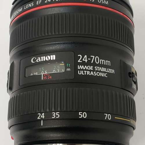 Canon EF 24-70mm f/4 L IS USM (恆定 f4 光圈 防震 L 標準變焦鏡頭) - 99% New，香...