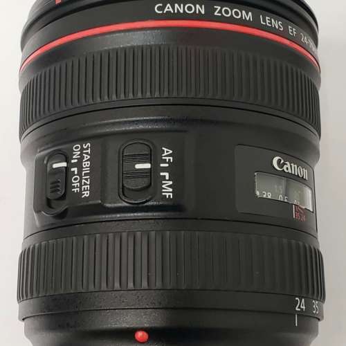 Canon EF 24-70mm f/4 L IS USM (恆定 f4 光圈 防震 L 標準變焦鏡頭) - 99% New，香...