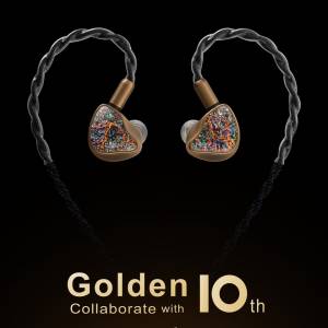 (拆售) Hiby/Faudio Golden 10th 十周年紀念版耳機