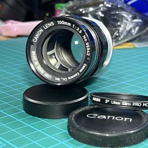 Canon 100mm f/3.5 LTM L39-mount No.95942