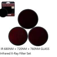 Zomei 67mm IR 680NM + 720NM + 760NM GLASS Infrared X-Ray Filter Set (紅外線濾...