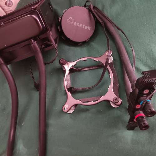 asetek 120 aio 一體式 分體式水冷 水泵水冷排
