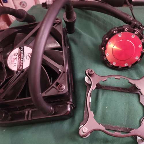 asetek 120 aio 一體式 分體式水冷 水泵水冷排