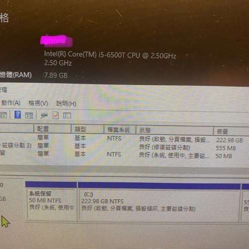 Lenovo ThinkCentre M900 Tiny desktop PC Core i5-6500T 內置Windows 10 Pro 聯想...
