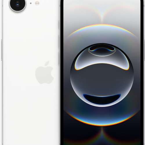 全新iPhone 16e 256GB white 白色 香港行貨 (保養期至2027年4月)