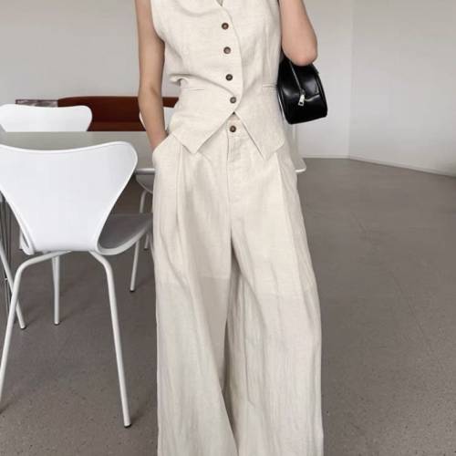 韓國🇰🇷購全新馬甲+長褲套裝