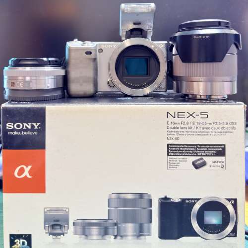 Sony NEX-5 無反相機 + Double Lens Kit Set