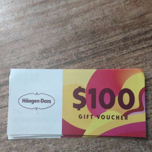 Haagen Dazs 100現金卷 85折出