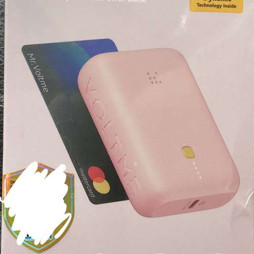 99%新 粉紅色外置充電池10,000mAh / powerbank / 「尿袋」 $100一個