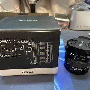 Voigtlander 15mm f4.5 iii E mount