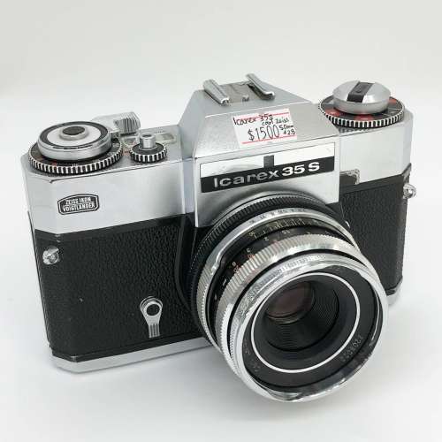 90% New Icarex 35S菲林機 + Carl Zeiss 50mm F2.8 套裝, 深水埗門市可購買