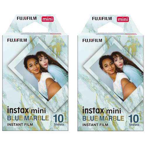 [DJS LIFESTYLE] FUJIFILM INSTAX MINI INSTANT FILM (BLUE MARBLE) 富士即影即有菲...
