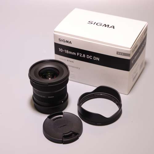 近全新 Sigma 10-18mm F2.8 for L-mount Leica L CL TL SL Panasonic S1 S5 S9 BF ...