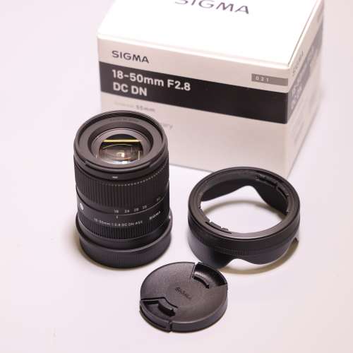 95新 Sigma 18-50mm F2.8 for L-mount Leica L CL TL SL Panasonic S1 S5 S9 BF FP...