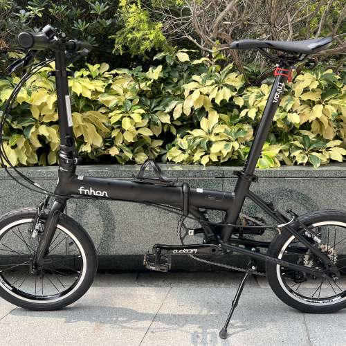 FNHON KA1609 9速 中空餅 16吋 鋁合金 折叠車 送水架前後蛙燈叮叮