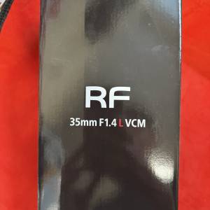 [水貨如全新] Canon RF 35mm F1.4 L VCM