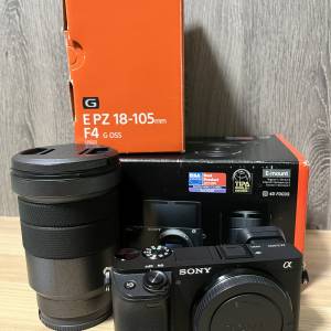 送相機袋 90% new Sony a6400 + E PZ 18-105mm F4 G OSS