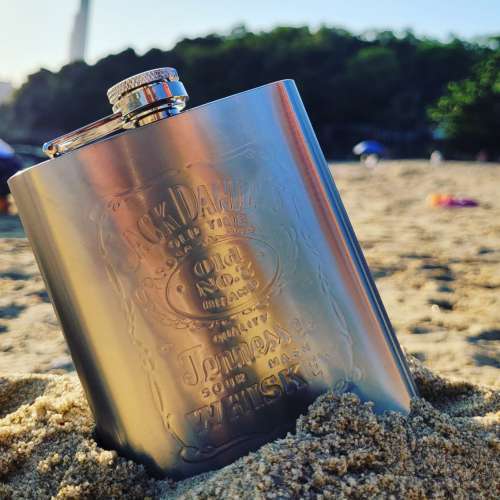 清貨-全新不銹鋼酒壺