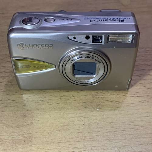 Kyocera 數碼機仔 鏡片清冇花 功能全正常 全金屬機