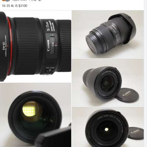 canon 16-35L IS F4