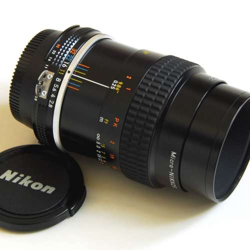 Nikon 55mm f2.8 Micro-Nikkor AI-S 微距鏡   95% new
