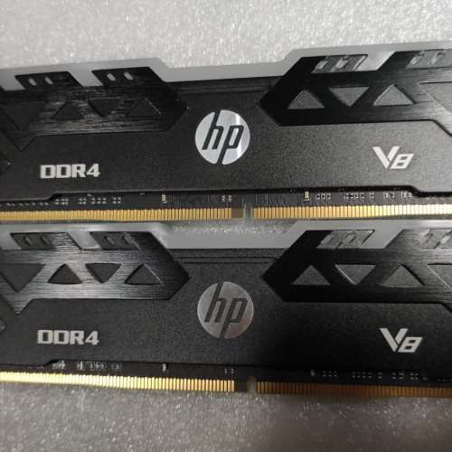 HP V8 RGB DDR4 3200 U-DIMM 16GB (單條)x2 共32GB Desktop Ram