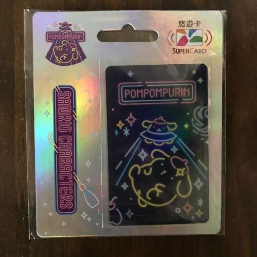 台灣 悠遊卡 交通卡 布丁狗 Taiwan Easy Card Transportation Travel Card Pom Pom...