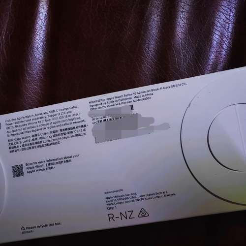 Apple watch series 10 42mm black