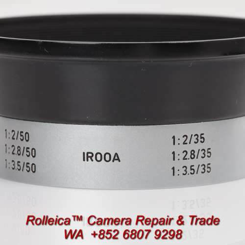 IROOA 八枚玉原配遮光罩，極新收藏品 $1350