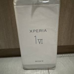 全新Sony Xperia 1 vi  Sliver 256gb (未拆盒有單有保養，包mon貼x2手機殼x2鏡頭保...