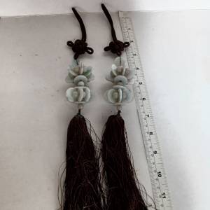 一手兩件古舊存貨，翡翠A玉掛件，亦可作diy 用途，共售200元，no.D3.4.25