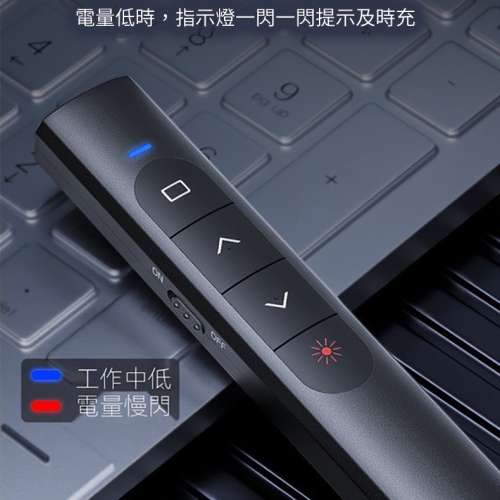 HP Wireless Multifunctional Presenter + Laser Pointer 無線多功能演示筆 + 激光筆