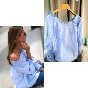 春夏！2著👍美國 直間上衣 off shoulder 一字領 恤衫 Top blouses直間上衣