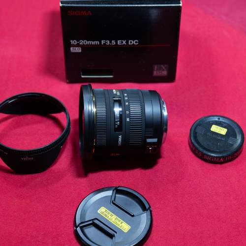 Sigma 10-20mm F3.5 EX DC HSM  APS C Canon