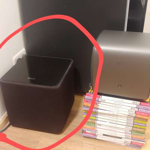KEF kube 8B sub woofer 8 吋 低音炮