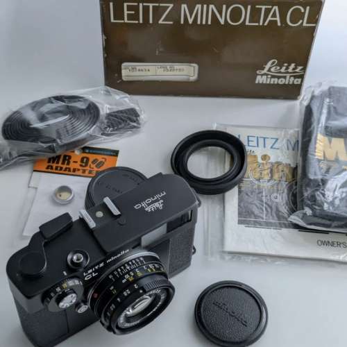 Leica CL with minolta rokkor 40mm
