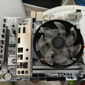 i9 12900F es CPU 8+8核24綫程, 爾英B660m ddr4 主板