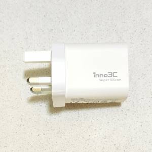 inno3C Super Silicon PD 30W Dual Port Fast Charger