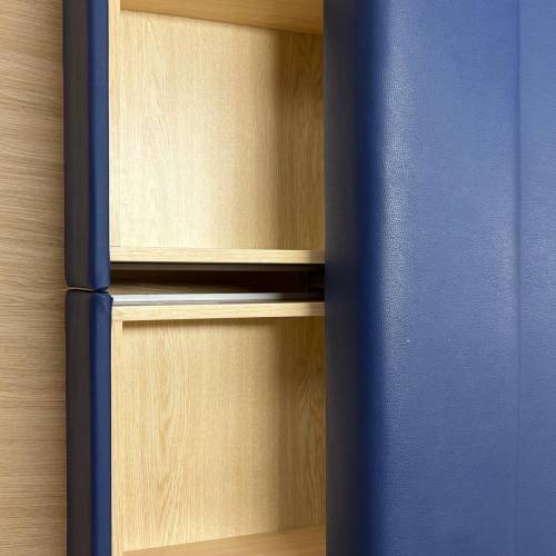 藍色兩人座位沙發